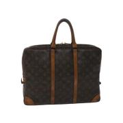 Louis Vuitton Vintage Pre-owned Canvas louis-vuitton-vskor Brown, Dam