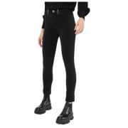 Liu Jo Skinny 7/8 Jeans Black, Dam