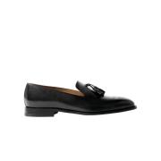 Scarosso Tofsar Loafers för sommarstil Black, Herr