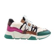 Dwrs Snapper Sneakers - Stilfullt Design Multicolor, Dam