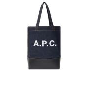 A.p.c. Axel shopper väska Black, Herr