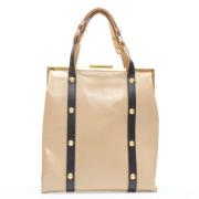 Marni Pre-owned Pre-owned Gummi totevskor Brown, Dam