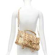 Proenza Schouler Pre-owned Pre-owned Läder axelremsvskor Beige, Dam