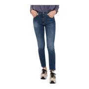 Dondup Slim-fit Daila Jeans Blue, Dam