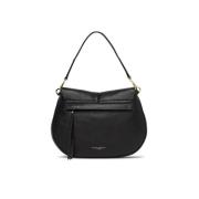 Gianni Chiarini Helena Round Array Stor Handväska Black, Dam