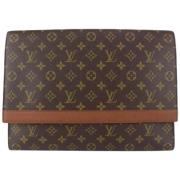 Louis Vuitton Vintage Begagnad koppling Brown, Dam