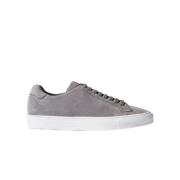 Scarosso Handgjorda italienska Ugo Sneakers - Grå Mocka Gray, Herr