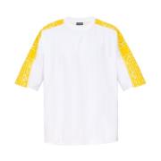 Jacquemus Paisley Broderad T-Shirt White, Herr