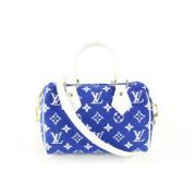 Louis Vuitton Vintage Begagnad handväska Blue, Dam