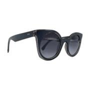 Fendi Vintage Pre-owned Plast solglasgon Black, Unisex