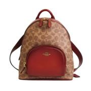 Coach Pre-owned Pre-owned Leather backpacks Brown, Dam
