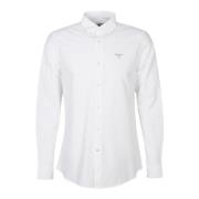 Barbour Barbour Oxford Skjorta White, Herr