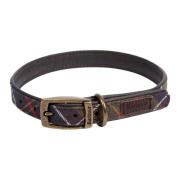 Barbour Justerbart Hundhalsband Classic Tartan Brown, Herr