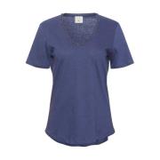 Heartmade Stilfull T-shirt Blue, Dam