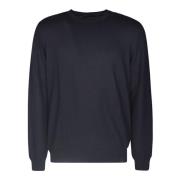 Fay Round-neck Knitwear Blue, Herr