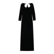 Saint Laurent Maxi Klänning för vardagen Black, Dam