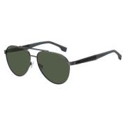 Hugo Boss Luxury Metal Sunglasses for Men Gray, Herr