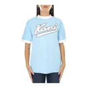 Karl Kani T-Shirts Blue, Dam