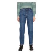 Max Mara Mörk Denimtvätt Blue, Dam