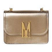 Moschino Stilfull Cross Body Väska Beige, Dam