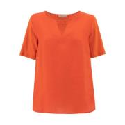 Le Tricot Perugia Shirts Orange, Dam