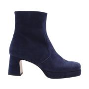 Ctwlk. Heeled Boots Blue, Dam