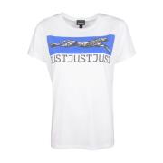 Roberto Cavalli Dam T-shirt Beige, Dam