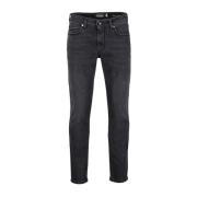 Re-Hash Slim-fit Jeans för Män Black, Herr