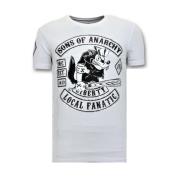 Local Fanatic Exklusiv Män T shirt tryck - Sons of Anarchy MC - 11-636...