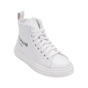 Balmain Enfärgade sneakers White, Dam