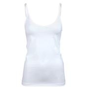 Stenströms Selina Jersey Tank - Stilfull Ärmlös Top White, Dam