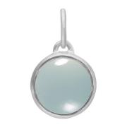 Frk. Lisberg NOA Pendant Aqua Chalcedon Silver Blue, Dam