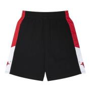 New Era Bermuda BullsBA Panel Mesh Shorts Chibul Black, Herr