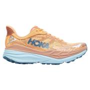 Hoka One One Stinson 7 Trail Sneakers Orange, Herr