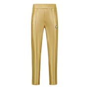 Moncler Metallic-Effekt Straight-Leg Track Pants Beige, Herr