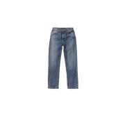 Nudie Jeans Lofty Lo Jean Blue, Dam