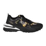 Versace Jeans Couture Chain Couture Trail Treck Sneakers Black, Herr