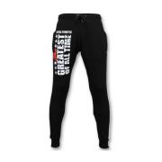 Local Fanatic Exklusiv Sweat Pants Män - Muhammad Ali Training Pants B...