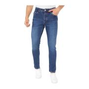 True Rise Herr Jeans Regular Fit - Dp20 Blue, Herr