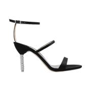 Sophia Webster High Heel Sandals Black, Dam