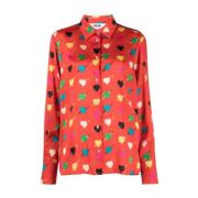 Msgm Shirts Red, Dam