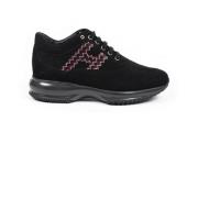 Hogan Interaktiva Basket Sneakers Black, Dam