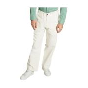 Olow Paris Leather Trousers White, Herr