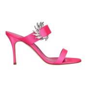 Manolo Blahnik Shoes Pink, Dam