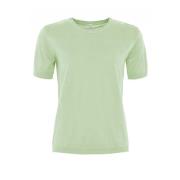 Skovhuus Mjuk O-Neck T-shirt i olika färger Green, Dam