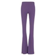 Laneus Slim-fit Trousers Purple, Dam