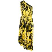 N21 Midi Dresses Yellow, Dam