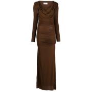 Giuseppe Di Morabito Maxi Klänning Brown, Dam