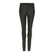 Notyz Leggings med sadel och zip Gray, Dam