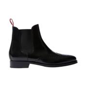 Scarosso Dario Nero Chelsea Boots Black, Herr